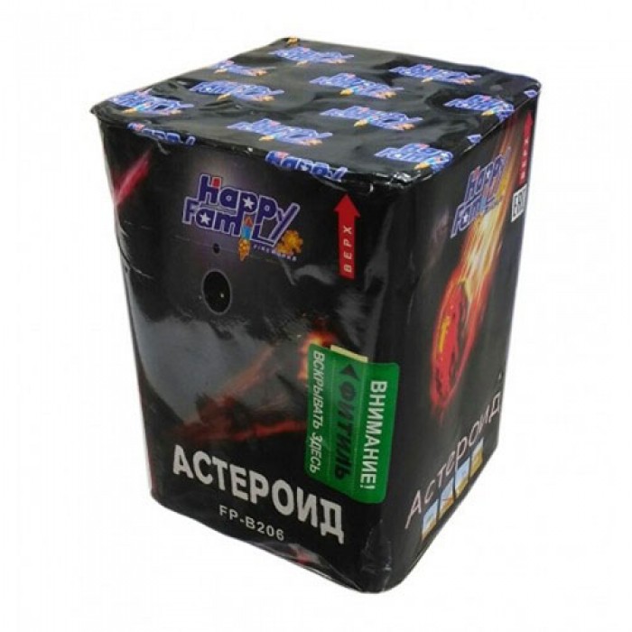 Купить Батарея салютов Фаворит Пиро групп Астероид FP-B206