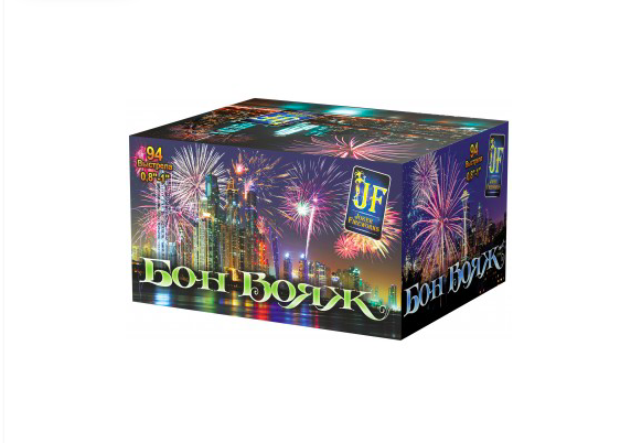 Купить батарея салютов Joker Fireworks Бон Вояж JF C28