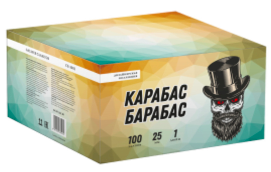 Купить батарея салютов СалютЛюкс Карабас Барабас СБ-1003