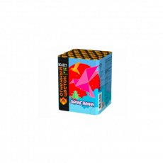 батарея салютов Огненный цветок Оригами ОС6221